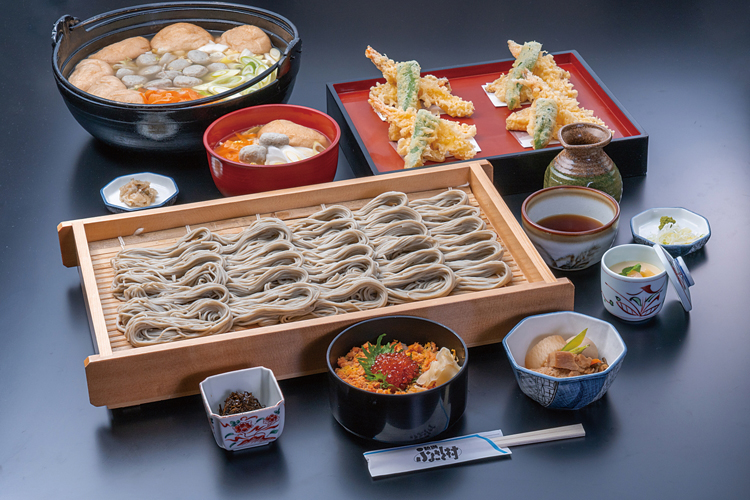 へぎそば御膳（月）