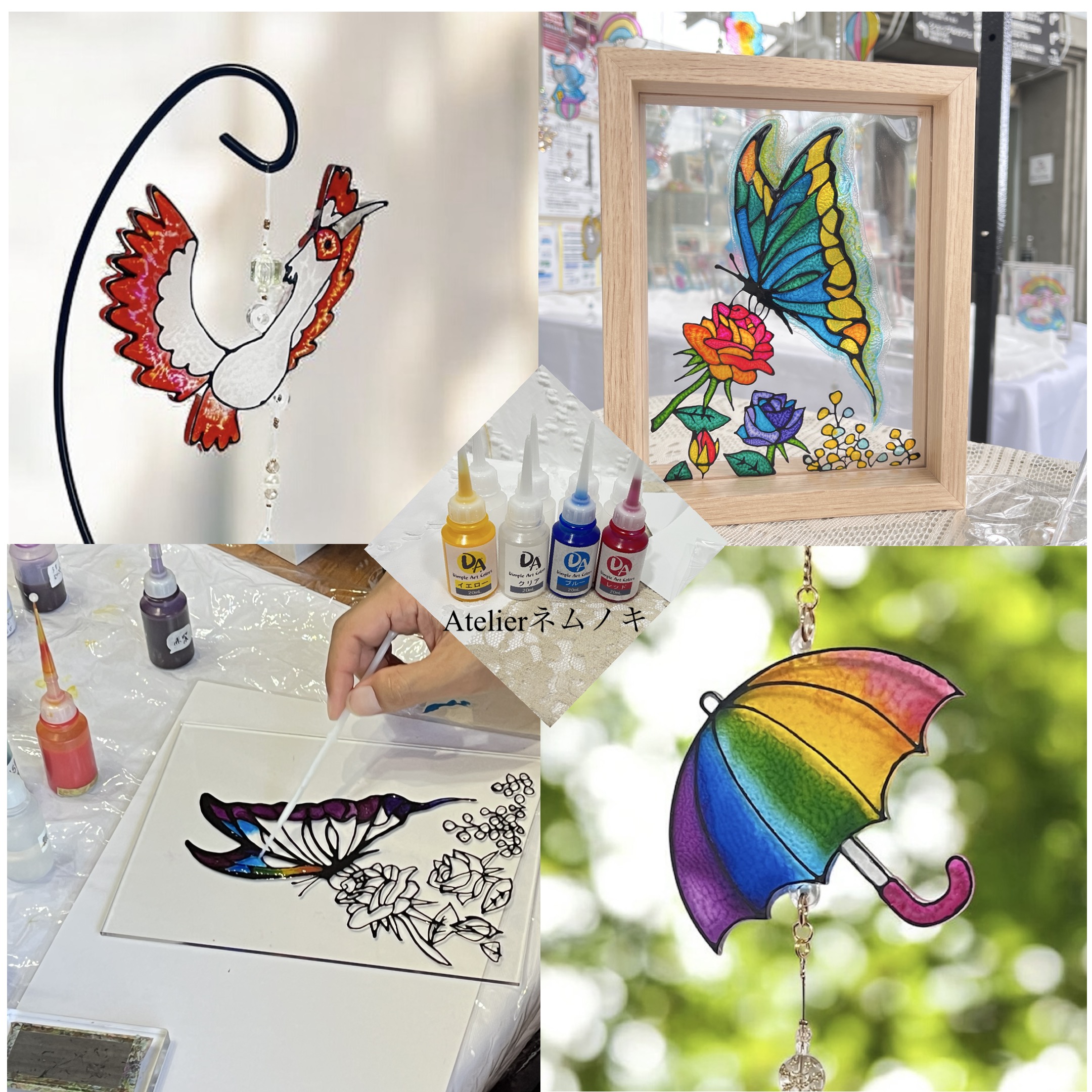 ディンプルアート体験（Atelier ネムノキ）