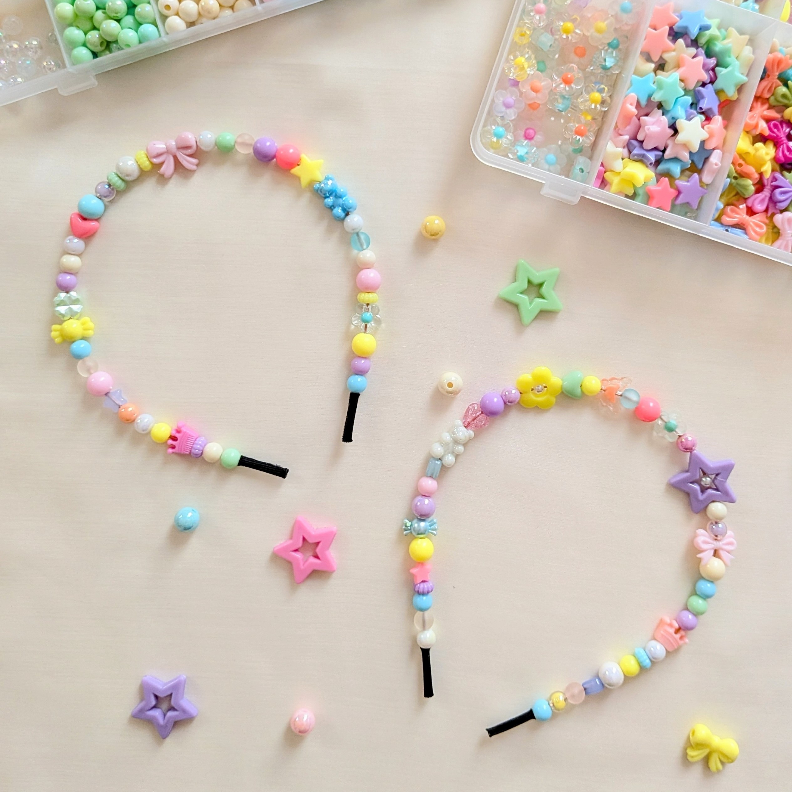 ホイップデコ＆ビーズカチューシャ作り（Sweet time）