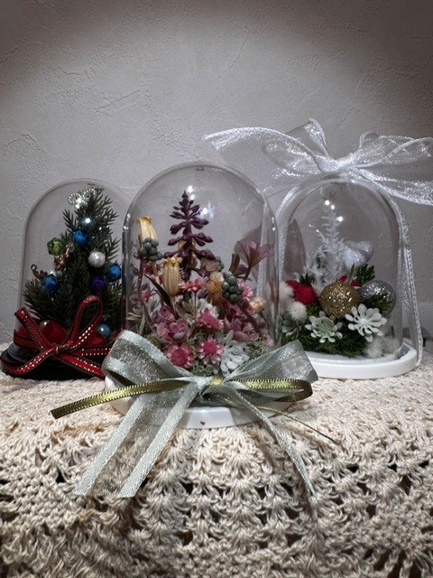 クリスマスドーム作り体験（atelier infinity）